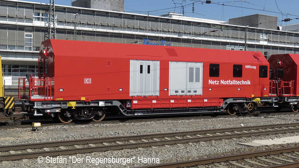 Bild des Hilfszugwagens 99 80 9 370 035-4, Fotograf Stefan Hanna, Regensburg