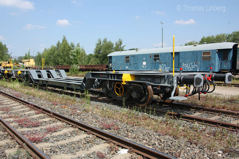 Bild des Hilfszugwagens 99 80 9 370 015-6, Hannover-Leinhausen, Fotografin Svetlana Linberg