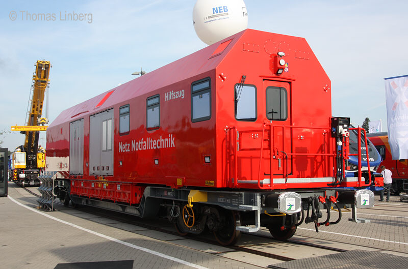 Bild des Hilfszugwagens 99 80 9 370 038-8, Fotografin Svetlana Linberg, Berlin