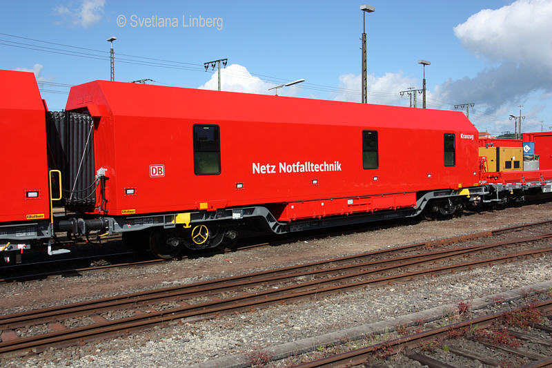 Bild des Kranzugwagens 99 80 9 370 045-3, Fulda, Fotografin Svetlana Linberg