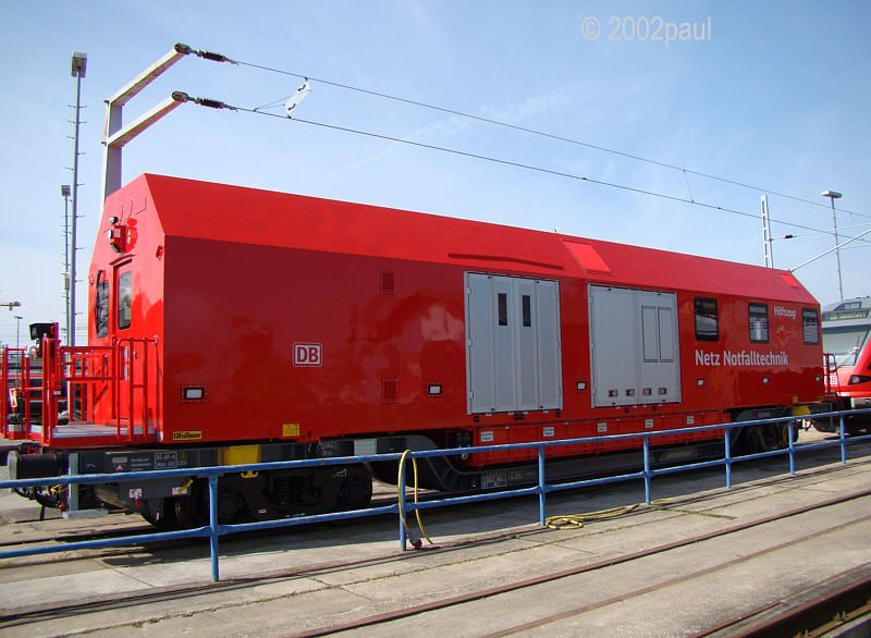 Bild des Hilfszugwagens 99 80 9 370 034-7, Fotograf 2002paul, Rostock